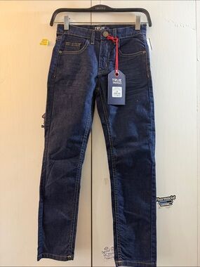 Indigo True Indigo Slim Men's Dark Blue Jeans